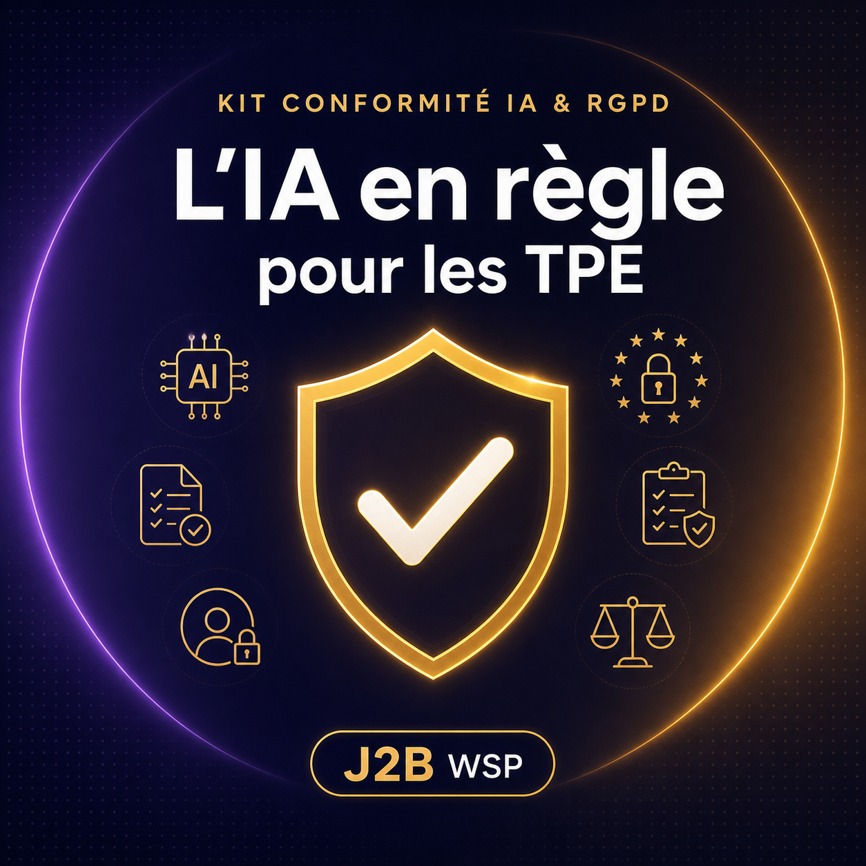 L'IA en règle pour les TPE — Kit conformité IA & RGPD