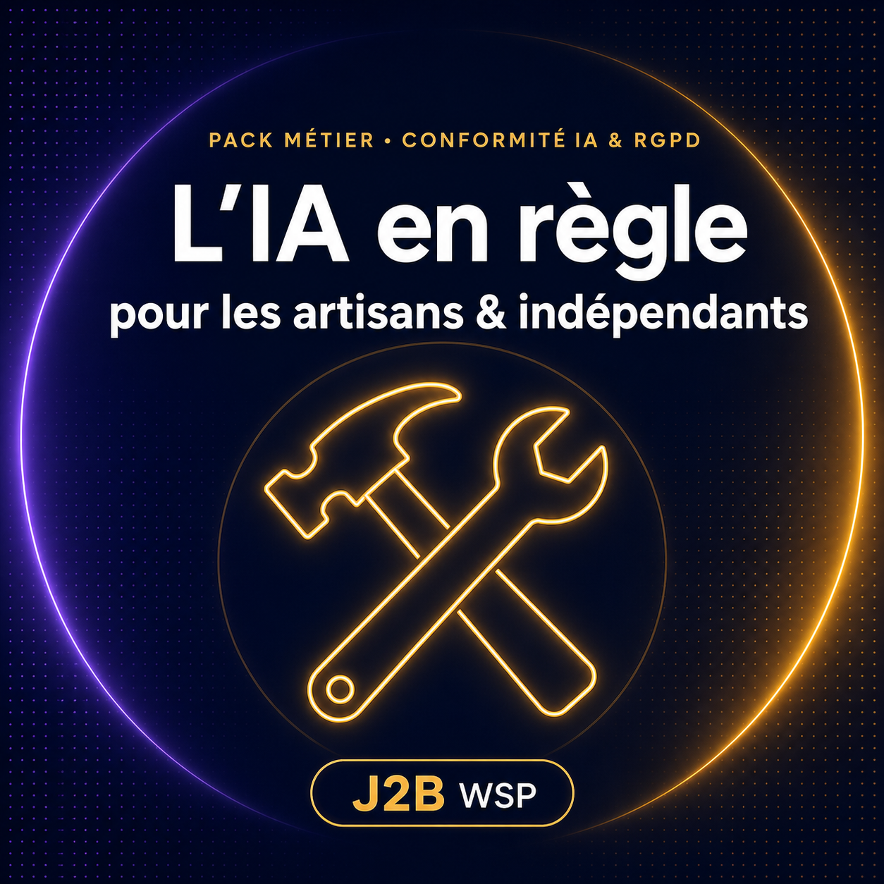 L'IA en règle pour les artisans & indépendants — Pack conformité