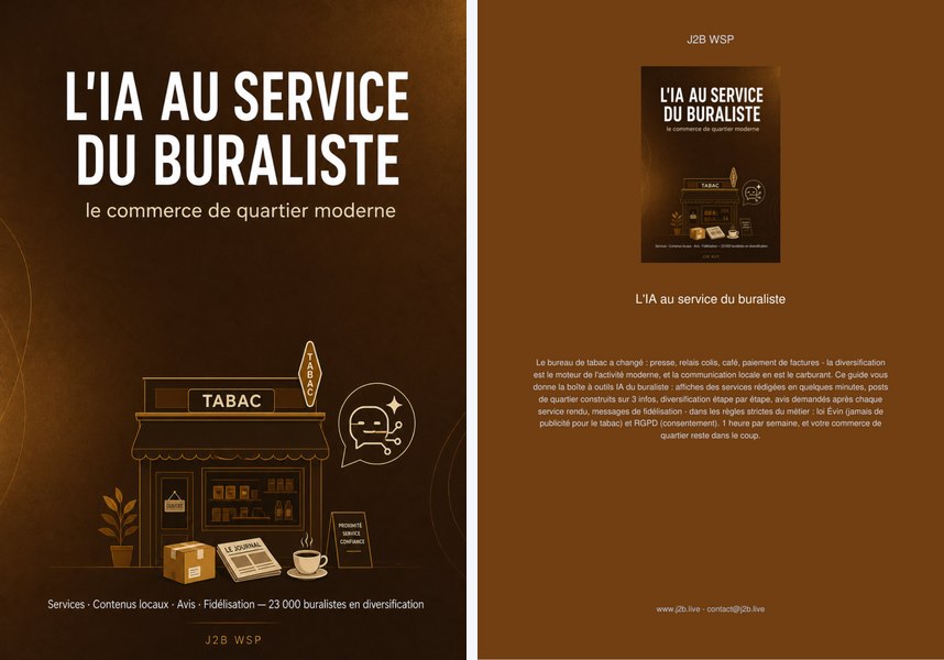 L'IA au service du buraliste — Services, contenus locaux, avis, fidélisation