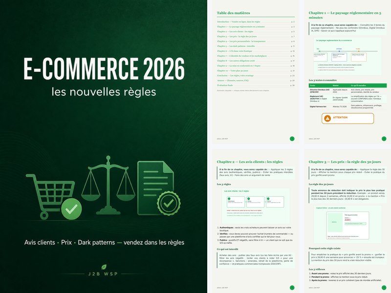 E-commerce 2026 : les nouvelles règles