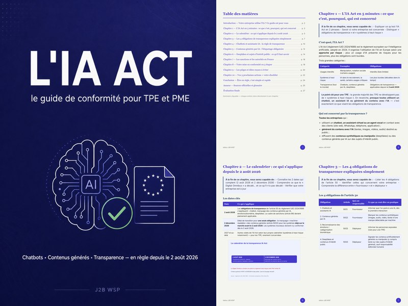 L'IA Act : le guide de conformité pour TPE et PME