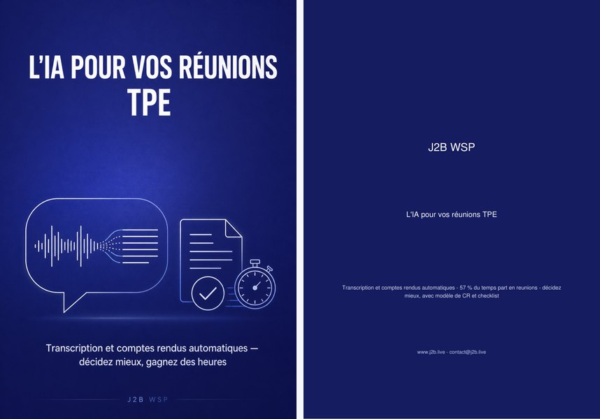 L'IA pour vos réunions TPE : transcription et comptes rendus automatiques
