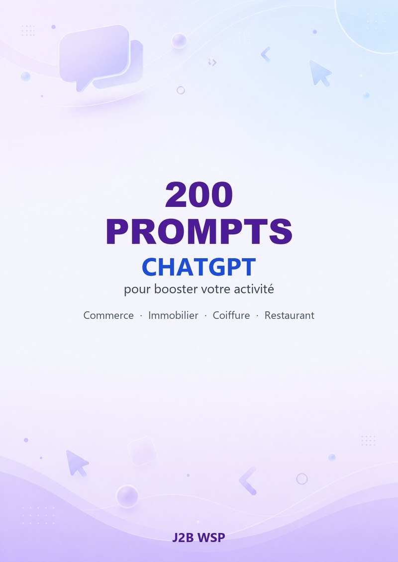 200 prompts ChatGPT pour booster votre activité — Copiez, collez, obtenez